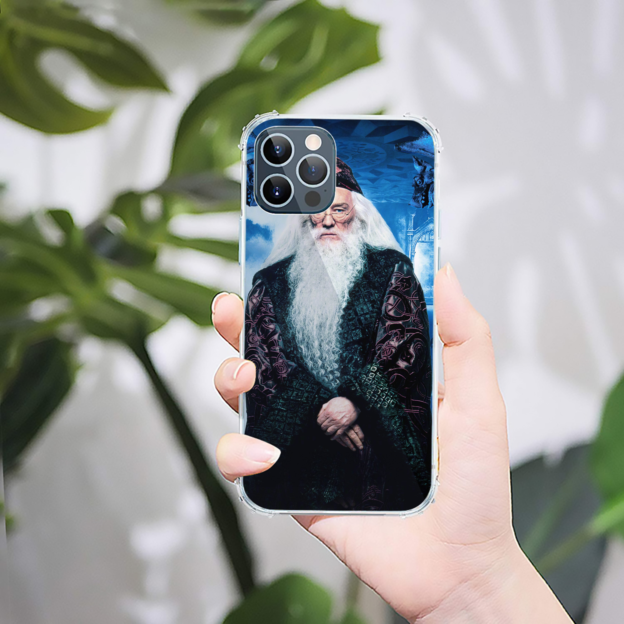 （画像用） Harry Potter ハリー・ポッターシリーズ 【iPhone 12シリーズ対応】透明スマホケース（クリアソフトケース）